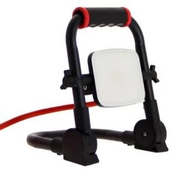 XANLITE - Projecteur De Chantier LED Filaire, Tête Pivotante, 10 W, 800 Lumens - PR10WF