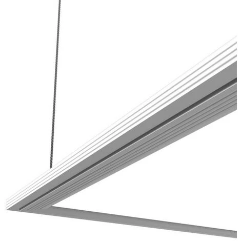 XANLITE - Plafonnier LED Rectangulaire - Cons. 42W - 3300 Lumens - Blanc Neutre - Extra Plat - PA3000RNW â Image 3