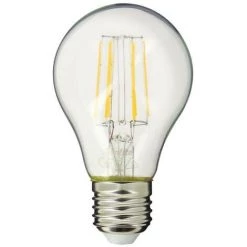 XANLITE - Ampoule à Filament LED A60, Culot E27, Cons. (60W Eq.), Lumière Blanc Chaud - RFE806G