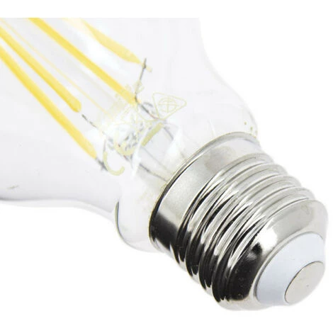 XANLITE - Ampoule à Filament LED A60, Culot E27, Cons. (60W Eq.), Lumière Blanc Chaud - RFE806G â Image 3