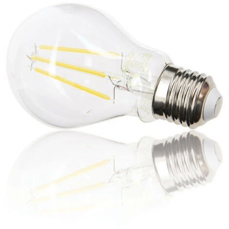 XANLITE - Ampoule à Filament LED A60, Culot E27, Cons. (60W Eq.), Lumière Blanc Chaud - RFE806G â Image 4