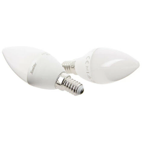 XANLITE - Ampoule LED Flamme, Culot E14, 5W Cons. (40W Eq.), Lumière Blanc Neutre - PACK2EV470FCW â Image 5