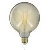XANLITE - Ampoule LED Globe (G125) / Vintage Au Verre Fumé, Culot E27, 4W Cons. (23W Eq.), 230 Lumens, Lumière Blanc Chaud - RFDE400B125F