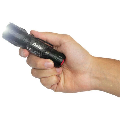 XANLITE - Lampe Torche LED Métallique, X3 Modes D'Eclairage, 100 Lumens, Pile Incluse - TO100XS â Image 2
