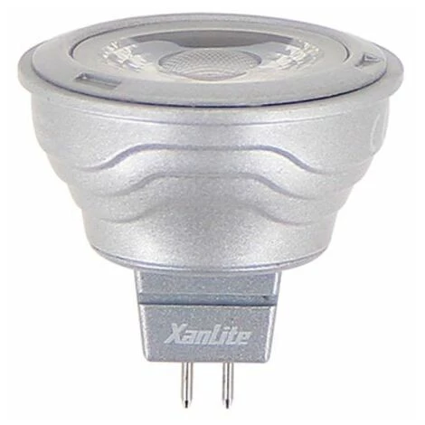 XANLITE - Ampoule LED Spot, Culot GU5.3, 5,5W Cons. (35W Eq.), Lumière Blanc Chaud - VM35S