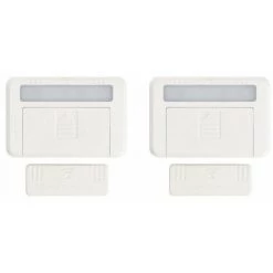 XANLITE - Lot De 2 éclairages De Placard Et Tiroir à Piles (incluses) - Détection Magnétique - 50 Lumens - Blanc Neutre - PACK2ECP35DCW