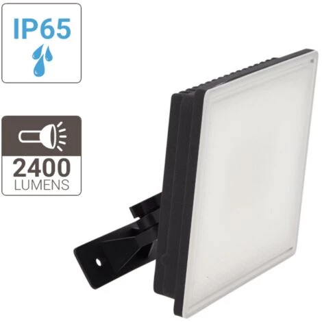 XANLITE - Projecteur LED Mural Noir, 30 W, 2400 Lumens - PR30WM â Image 2