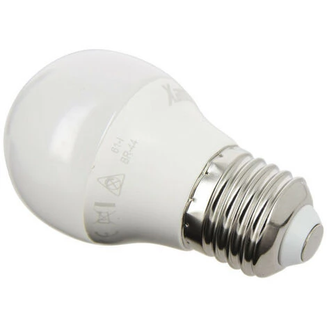 XANLITE - Ampoule LED P45, Culot E27, 6 Cons. (40W Eq.), Lumière Blanc Chaud - EE470P â Image 4