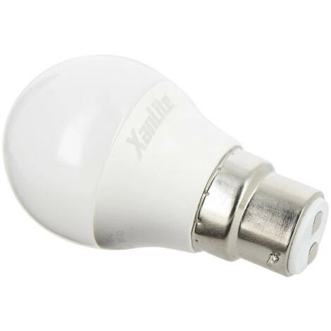 XANLITE - Ampoule LED P45, Culot B22, 5,3W Cons. (40W Eq.), Lumière Blanc Chaud - EB470P â Image 3