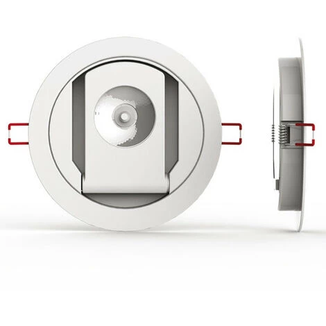 XANLITE - Spots Encastrable LED Intégré - Orientable - Cons. 8,5W (eq. 100W) - 700 Lumens - Blanc Chaud - SPEC600 – Image 3