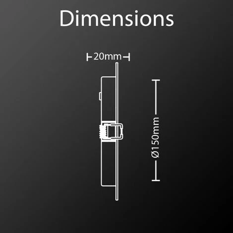 XANLITE - Spots Encastrable LED Intégré - Orientable - Cons. 8,5W (eq. 100W) - 700 Lumens - Blanc Chaud - SPEC600 – Image 4