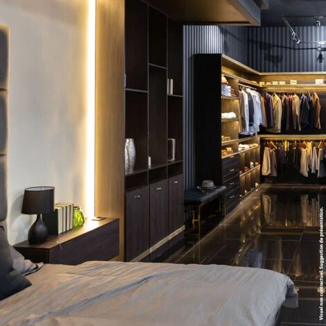 XANLITE - Ruban LED Lit (kit Complet) - 2,5m - Détecteur De Mouvement - Blanc Chaud - LSAK25BED â Image 2