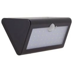 Xanlite - Applique Murale LED Solaire, X3 Intensités, Détecteur De Mouvement Inclus, 500 Lumens - APS500D