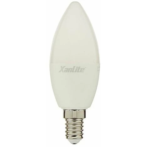XANLITE - Lot X5 Ampoules LED Flamme, Culot E14, 5,5W Cons. (40W éq.), Lumière Blanc Neutre - PACK5EV470FCW â Image 5