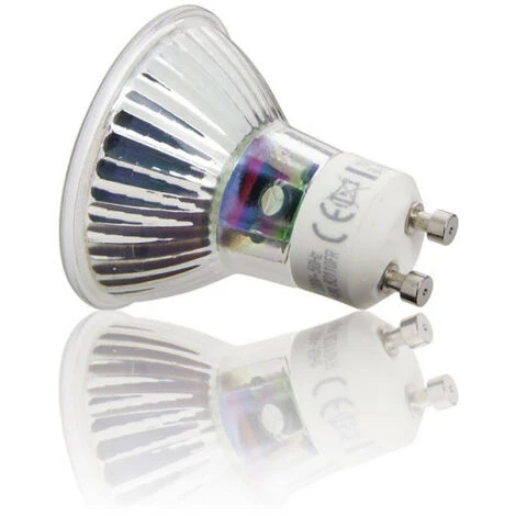 XANLITE - Lot De 2 Ampoules SMD LED, Culot GU10, 520 Lumens, équivalence 75W, 2700 Kelvins, Blanc Chaud - PACK2VG75S – Image 2