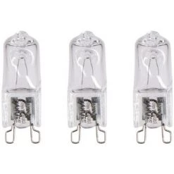 Xanlite - Lot De 3 Ampoules Halogènes Culot G9, 410 Lumens, 36W, 2700 Kelvins, Blanc Chaud Dimmable - PACK3HG930W
