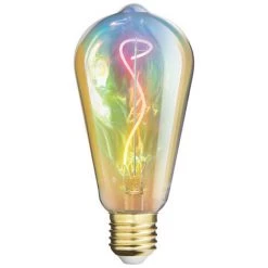 XANLITE - Ampoule Filament LED ST64 Licorne, Culot E27, 1800 Kelvins , Blanc Chaud - RFDE240STUNIC