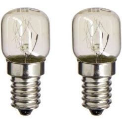 XANLITE - Lot De 2 Ampoules Halogènes Four, Culot E14, 80 Lumens, équivalence15W, 2200 Kelvins, Dimmable - PACK2HO15W