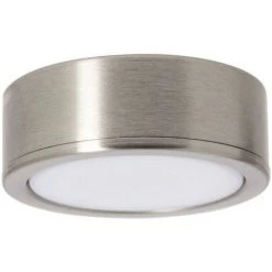 XANLITE - Spot De Meuble Acier Brossé LED IP44, 2 Modes De Fixation, CCT - ECPKSP250S