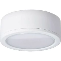 XANLITE - Spot De Meuble Blanc LED IP44, 2 Modes De Fixation, CCT - ECPKSP250B