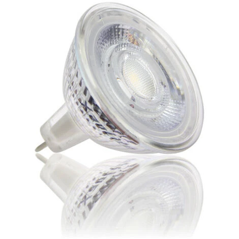XANLITE - Lot De 2 Ampoules SMD LED Spot MR16, Culot GU5.3, 345 Lumens, Conso. 5W (eq. 35W), 2700K, Blanc Chaud - PACK2VM35S â Image 3