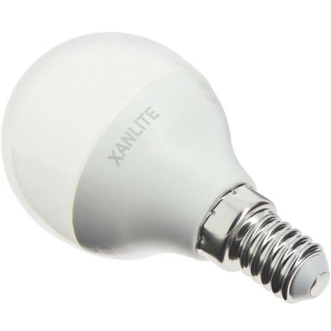 XANLITE - Ampoule LED SMD P45 Opaque, Culot E27, 470 Lumens, Conso. 5,3W (eq. 40W), 4000K, Blanc Neutre - EV470PCW â Image 5
