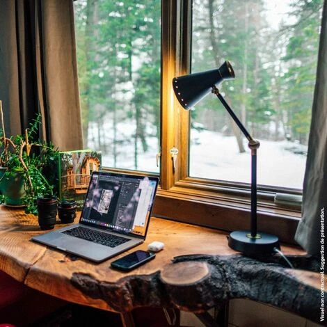 XANLITE - Ampoule LED Flamme, Culot E14, 5W Cons. (40W Eq.), Lumière Blanc Chaud - PACK2EV470F â Image 2