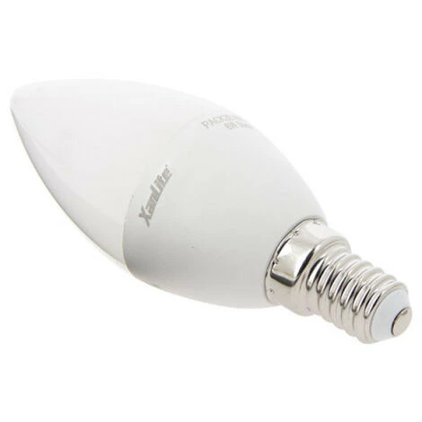 XANLITE - Ampoule LED Flamme, Culot E14, 5W Cons. (40W Eq.), Lumière Blanc Chaud - PACK2EV470F â Image 5