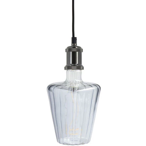 XANLITE - Ampoule Filament LED Déco Verre Ciselé Cône, Culot E27, 300 Lumens, Blanc Chaud - RFDE240COSTR – Image 4
